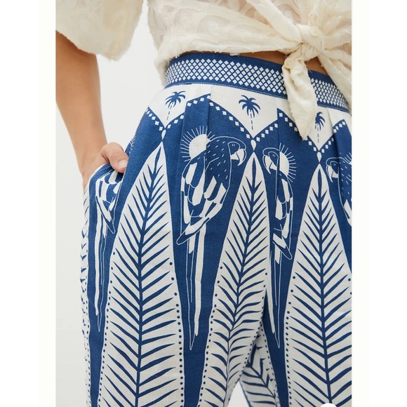 Anthropologie Farm Rio Tropez Joggers Pants - Picture 5 of 9